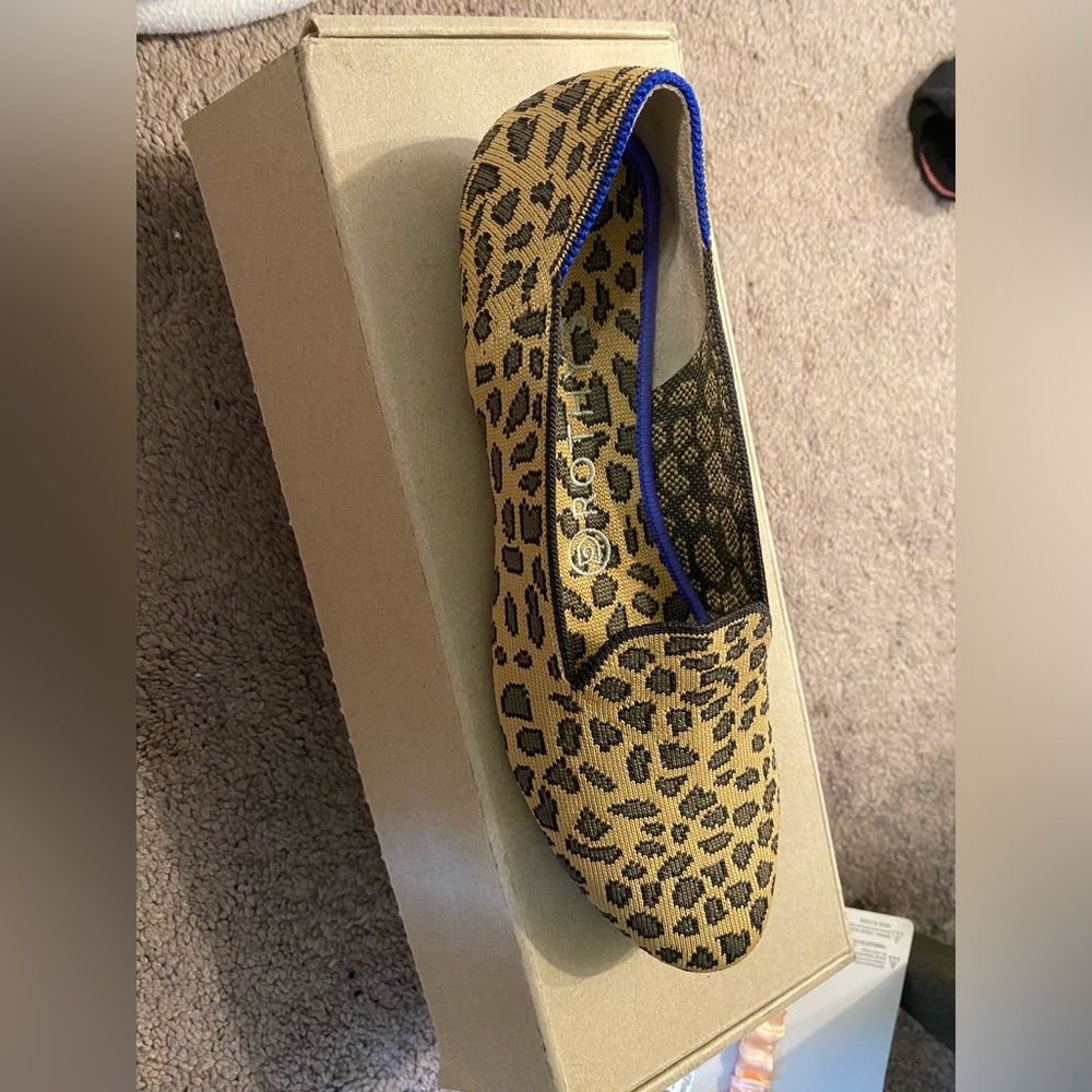 Rothy’s size 9 leopard brand new in box